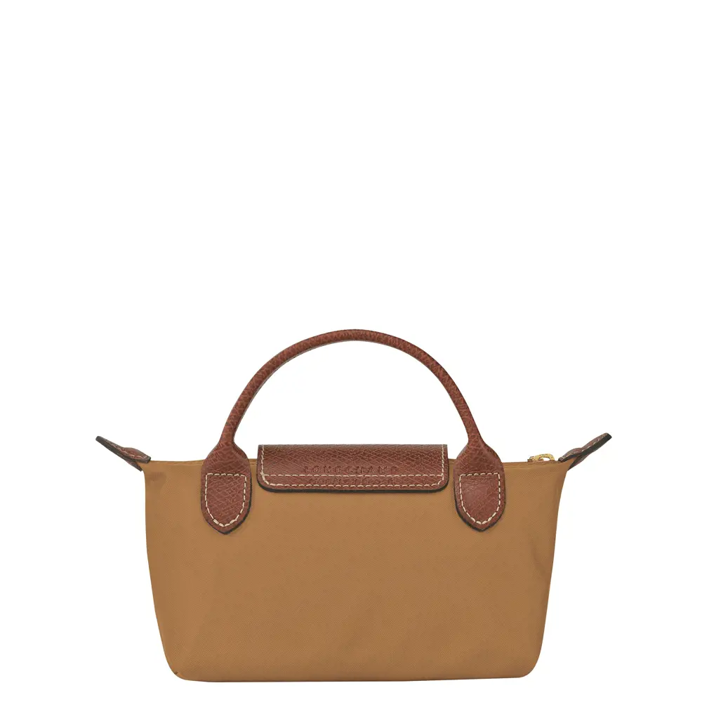 Longchamp Le Pliage Original Pouch with Handle Fawn